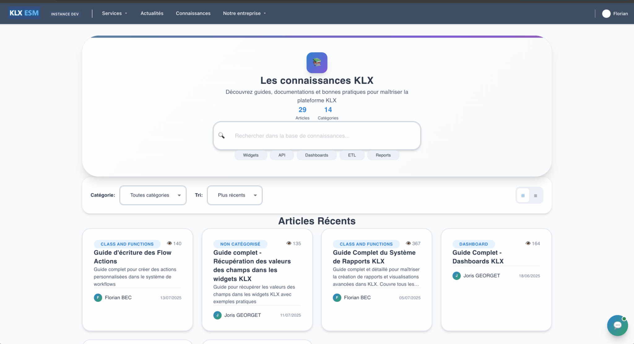 Base de connaissances